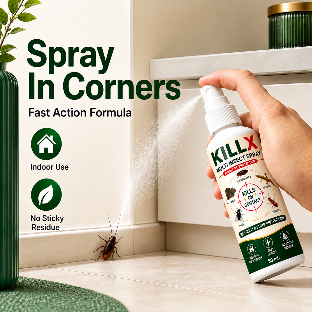 ✨HOT SELL 60% Off TODAY✨LIMITED OFFER 🔥KILLX Multi Insect Spray Buy 1 Get 2 Free