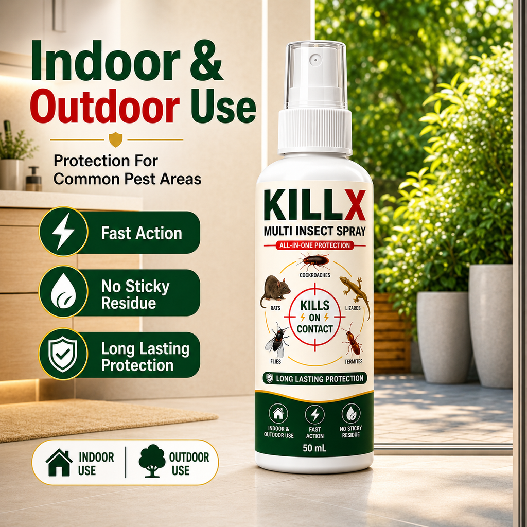 ✨HOT SELL 60% Off TODAY✨LIMITED OFFER 🔥KILLX Multi Insect Spray Buy 1 Get 2 Free