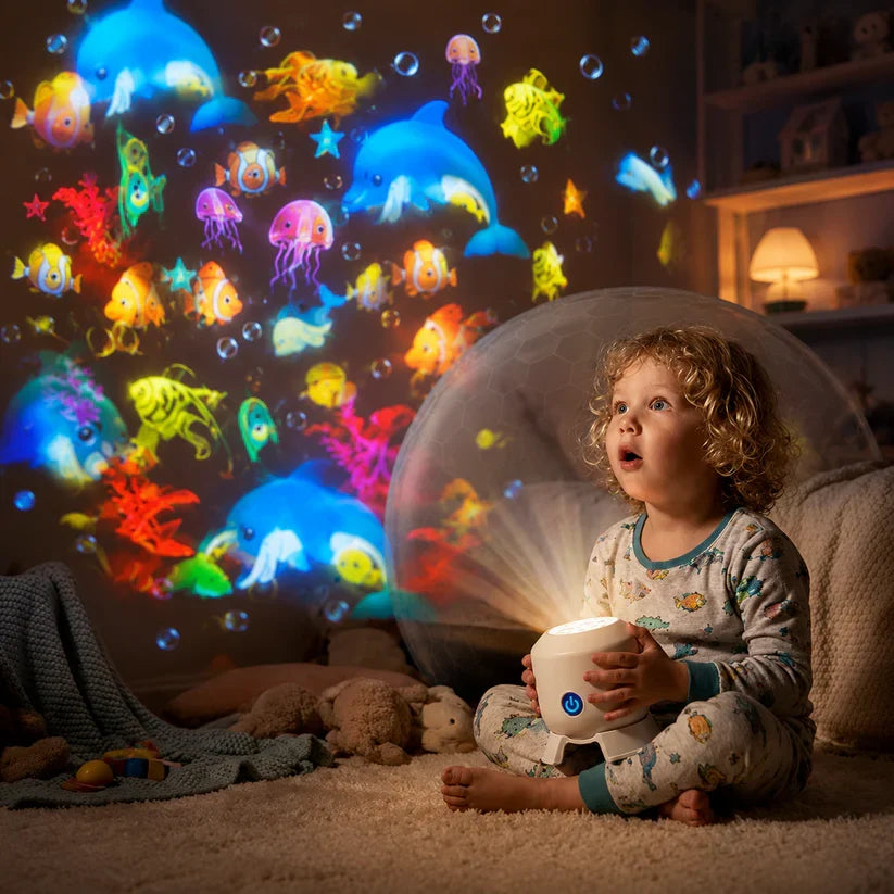 ✨HOT SELL 60% Off TODAY✨Ocean World Night Light Rotating Projector
