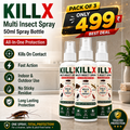 ✨HOT SELL 60% Off TODAY✨LIMITED OFFER 🔥KILLX Multi Insect Spray Buy 1 Get 2 Free