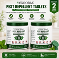 🌿🛡️ VEXOORAA All-in-One Pest Repellent Tablets | Pack Of 2 | Repels Snakes, Rats, Cockroaches, Lizards & Insects | Plant-Based | 30 Days Protection | Safe for Home & Family | Pack of 24